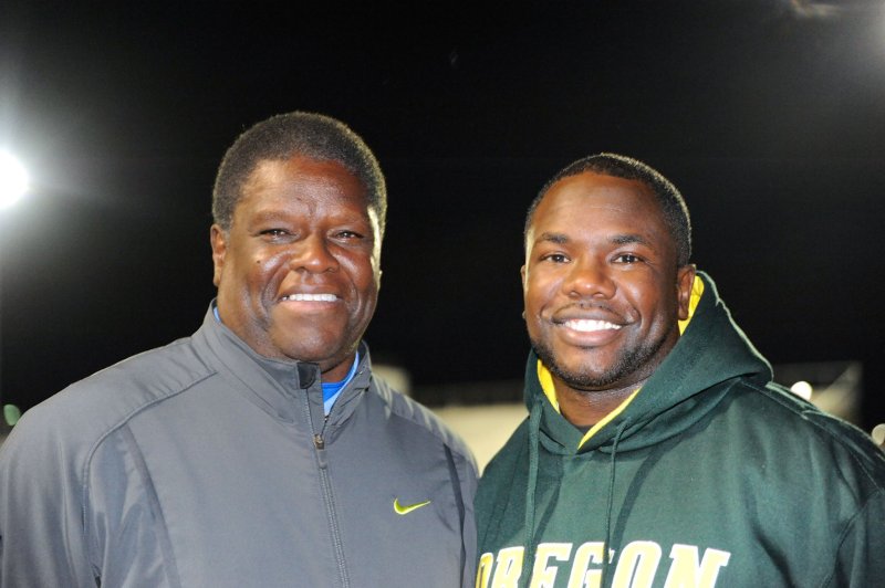 Henry White and son George White. DAVE FREDERICK PHOTO